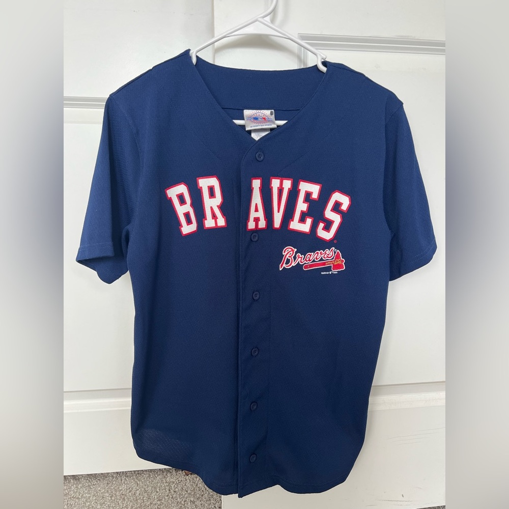 2001 MLB Atlanta Braves Chipper Jones Vintage Jersey (Morgan Wallen concert)